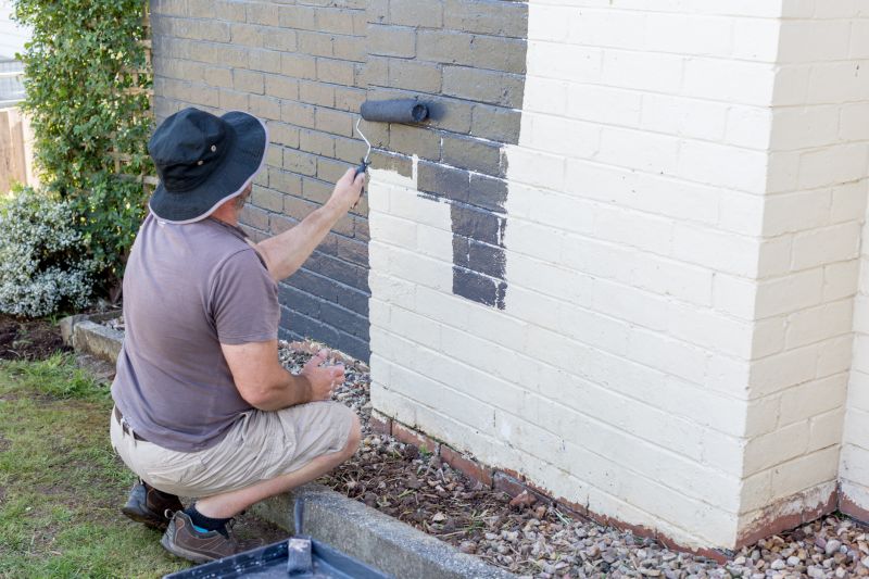 Painting a wall